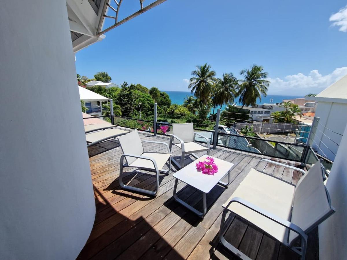 Villa Marbella - Vue Mer - Piscine Privee - Proche Plages Le Gosier  Bagian luar foto
