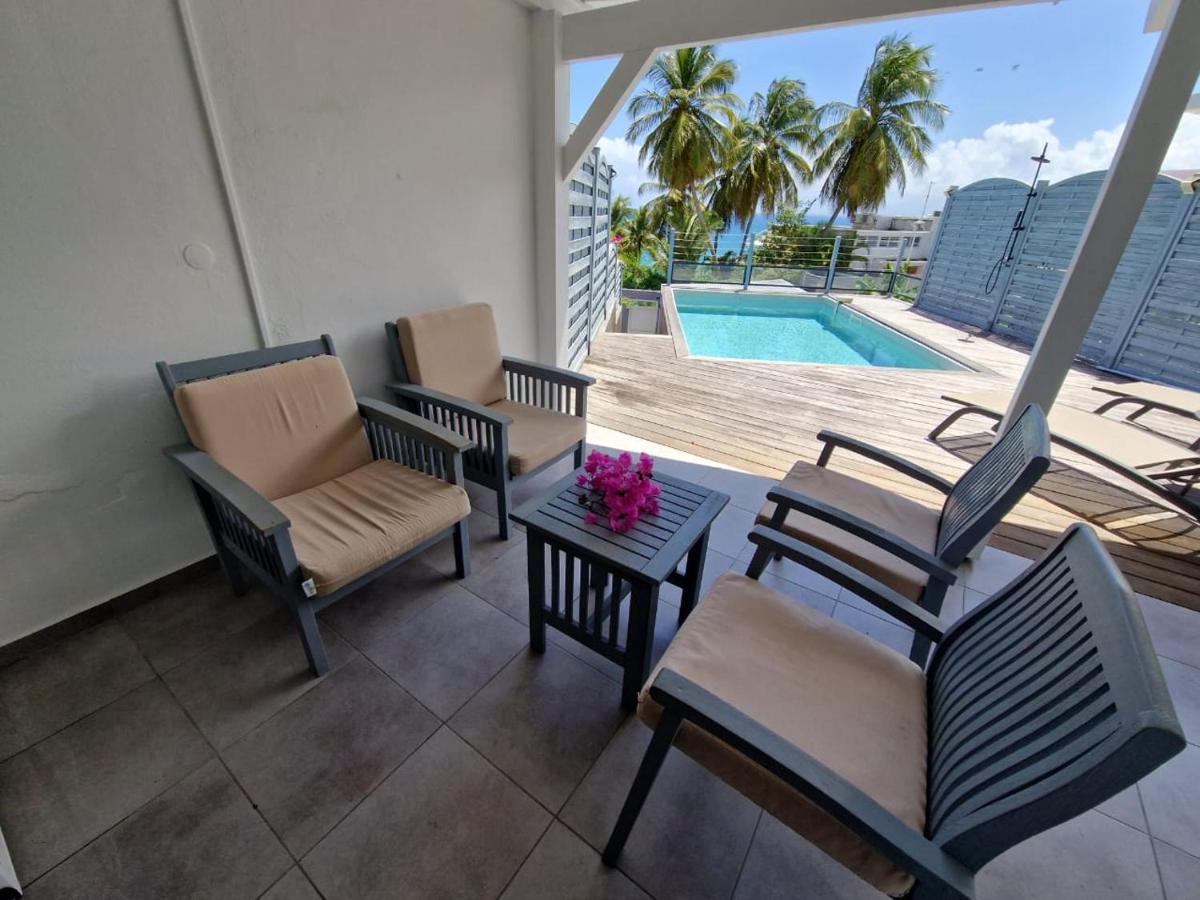 Villa Marbella - Vue Mer - Piscine Privee - Proche Plages Le Gosier  Bagian luar foto