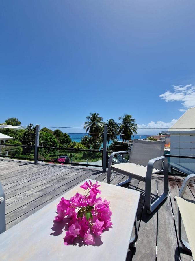 Villa Marbella - Vue Mer - Piscine Privee - Proche Plages Le Gosier  Bagian luar foto